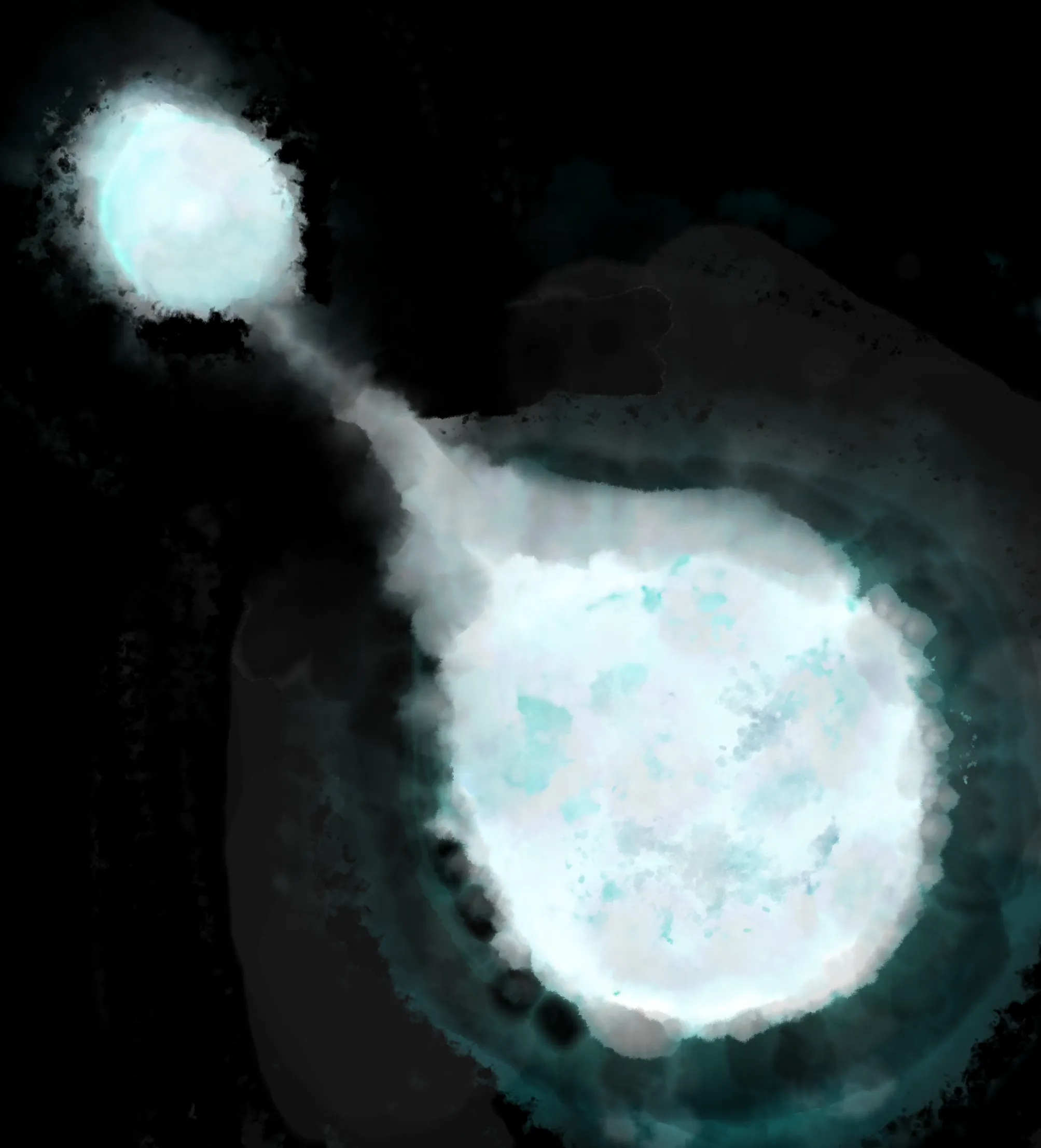 Impact of binary interaction on the evolution of blue supergiants